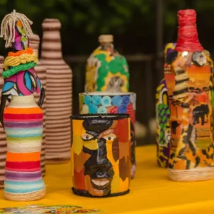 Clay Art in Bottle